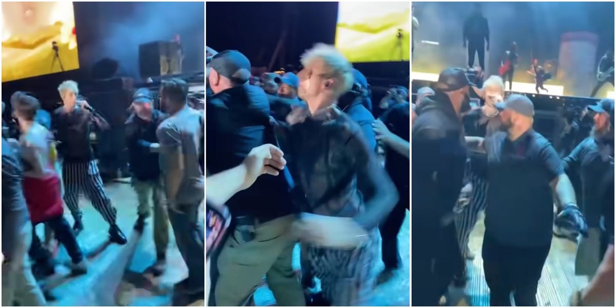 Machine Gun Kelly Fights Festivalgoer at Louder Than Life
