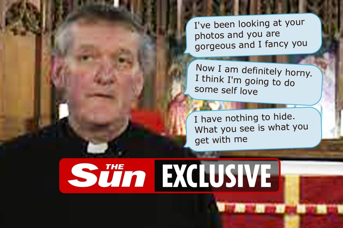 Married vicar poses as widowed golf instructor & sends x-rated texts to admirer on dating site