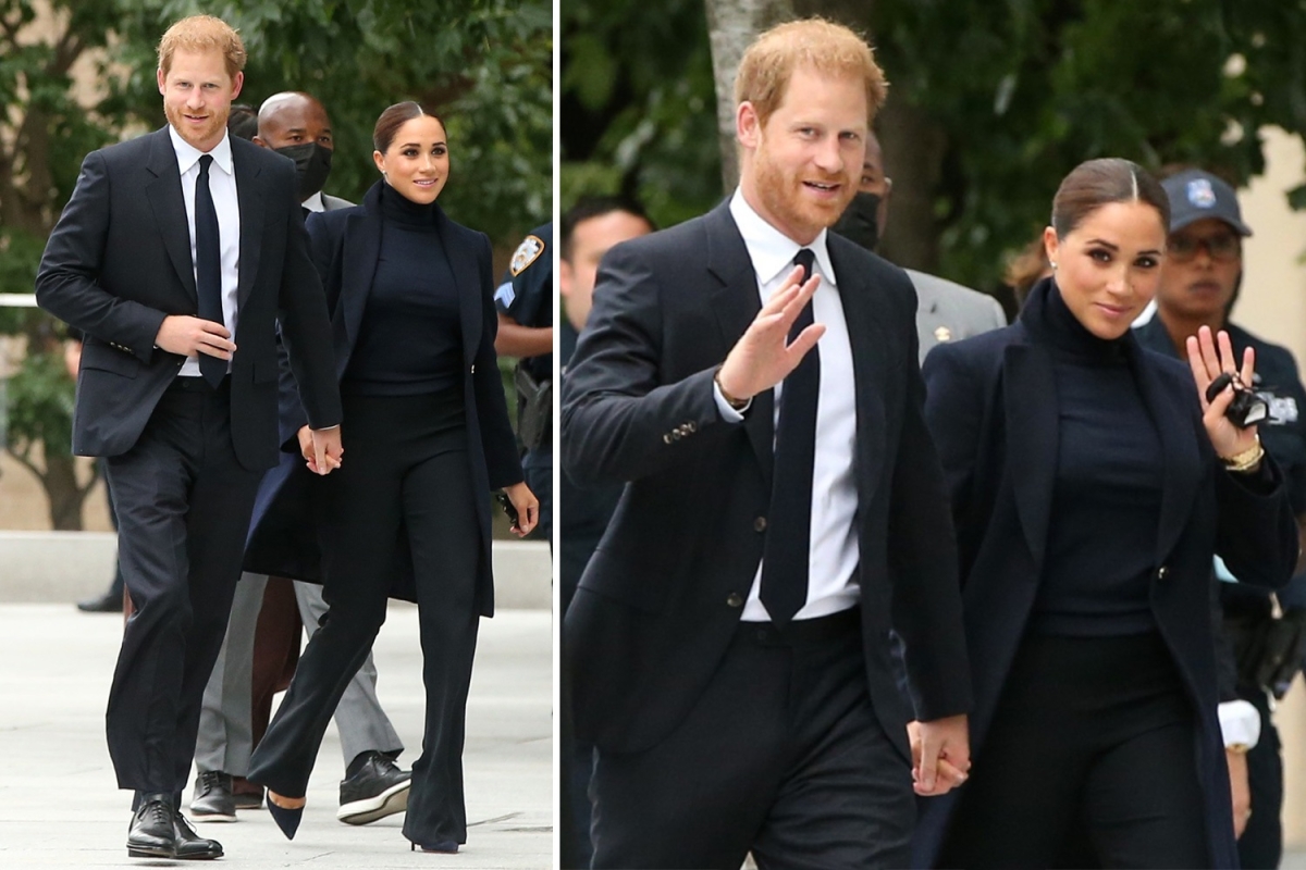Meghan Markle & Harry ‘awkward’ & ‘anxious’ on first public outing after parental leave with one gesture giving it away