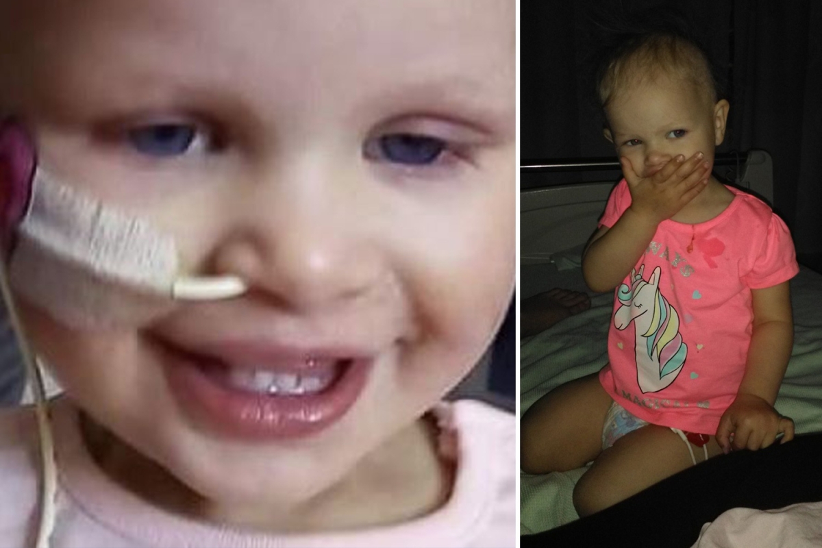 Mum’s warning after lump found while changing daughter’s nappy turned out to be rare tumour