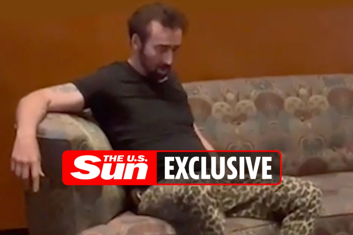 Nicolas Cage caught on camera ‘drunk & rowdy’ as he’s kicked out of fancy Vegas restaurant & mistaken for ‘homeless man’