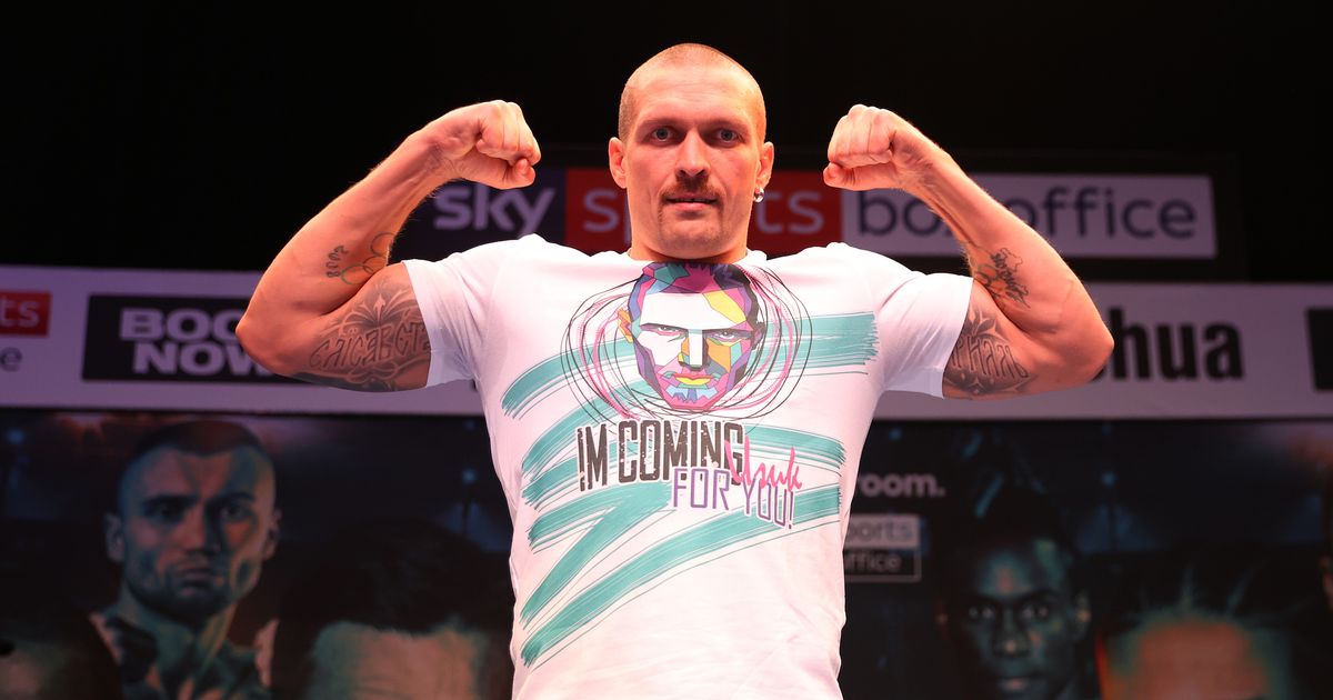 Oleksandr Usyk has waited 5 years for Anthony Joshua – but was wrong about his weight