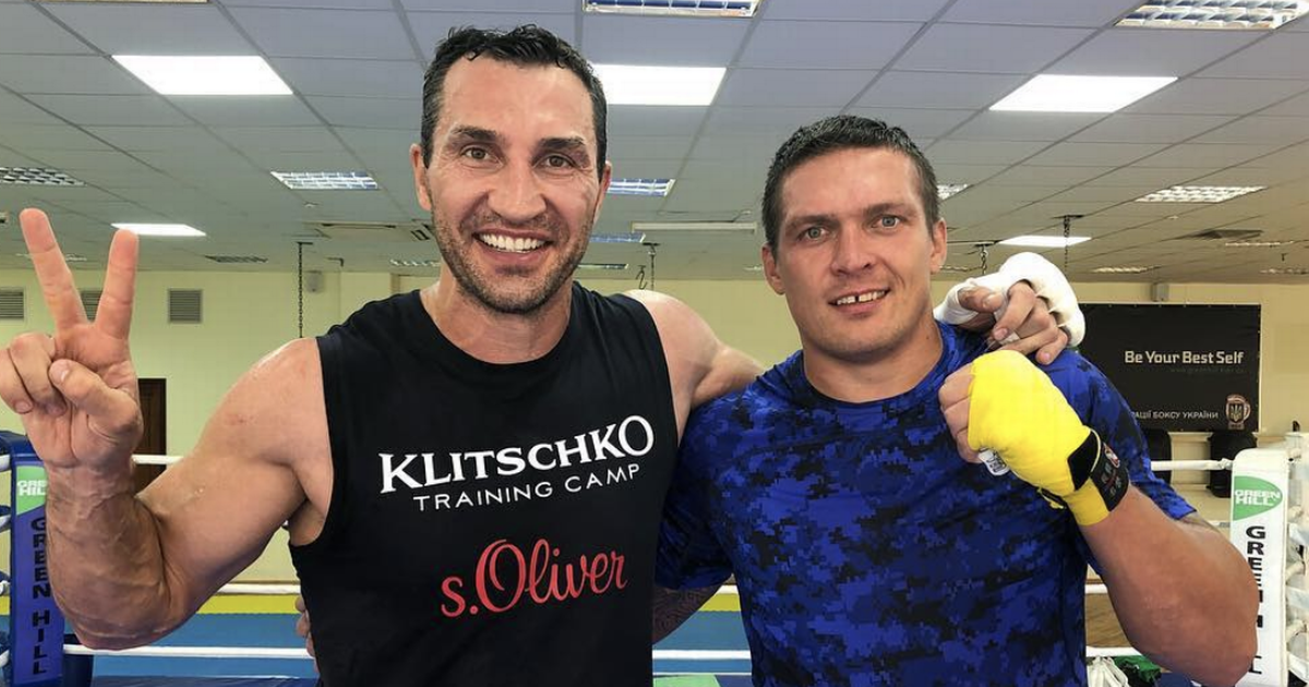 Oleksandr Usyk’s sparring session with Wladimir Klitschko will worry Anthony Joshua