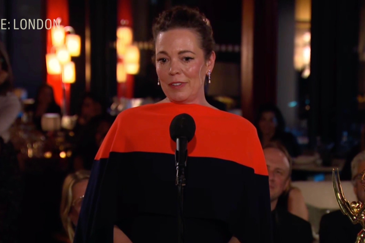 Olivia Colman breaks down in tears at Emmys 2021 as she reveals her dad died during Covid pandemic in emotional speech