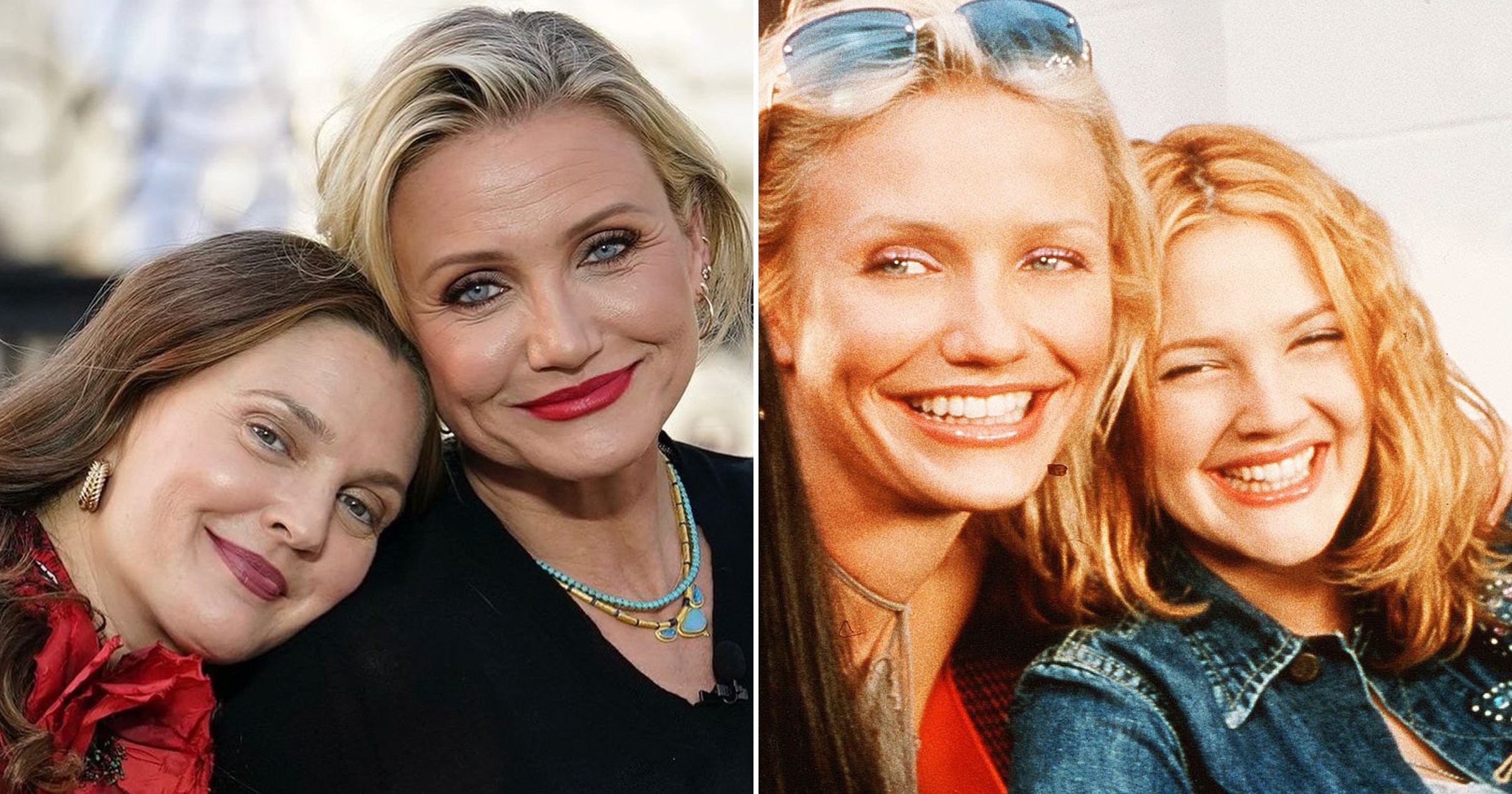 Cameron Diaz And Drew Barrymore Hollywood A listers Reunite in latest Photos!