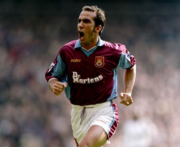 Di Canio enjoyed his best spell in the Premier League playing for the Hammers