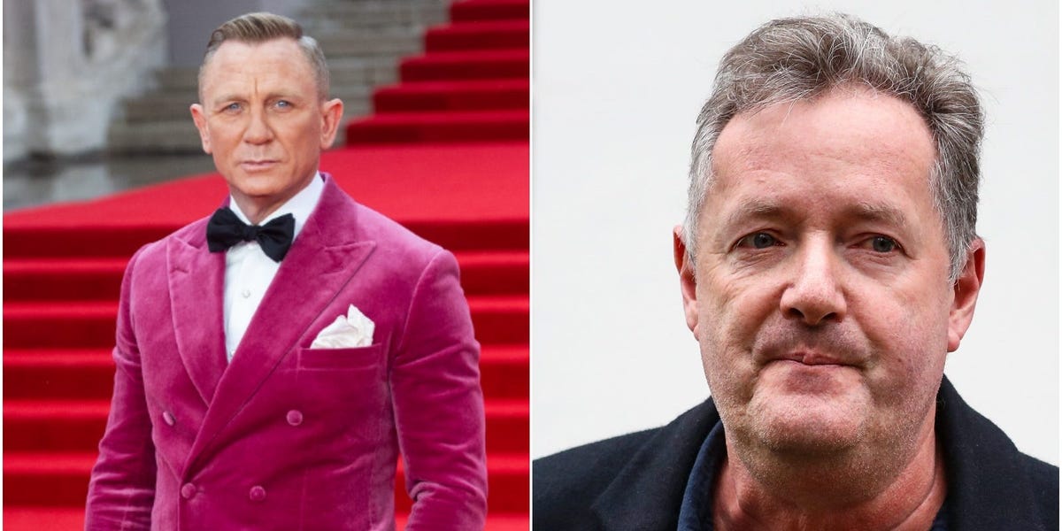 Piers Morgan Ridicules Daniel Craig’s ‘No Time to Die’ Premiere Outfit