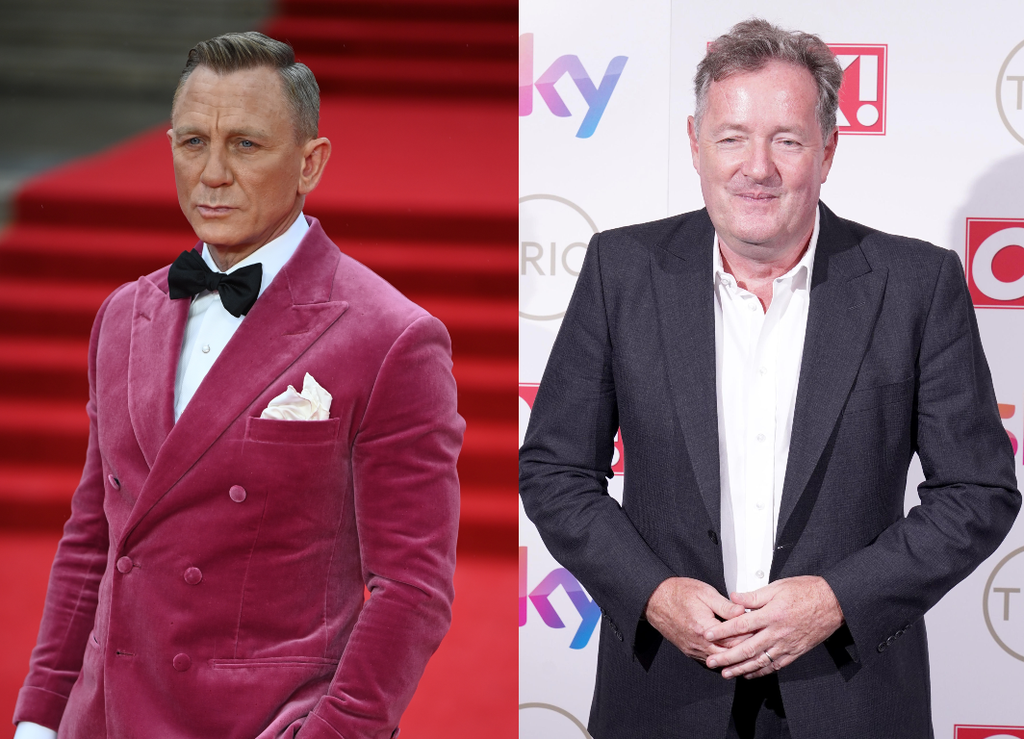 Piers Morgan reminded that Bond isn’t real after criticising Daniel Craig’s No Time To Die premiere outfit