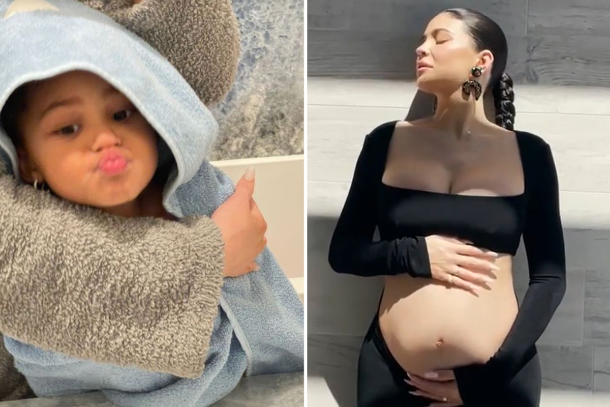 Pregnant Kylie Jenner’s fans think she dropped ANOTHER clue she’s ‘having baby boy’ in sweet bathtime pic with Stormi