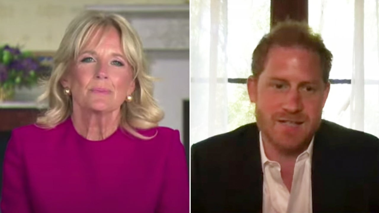 Prince Harry and First Lady Jill Biden Meet With Wounded Veterans Following Canceled 2021 Warrior Games