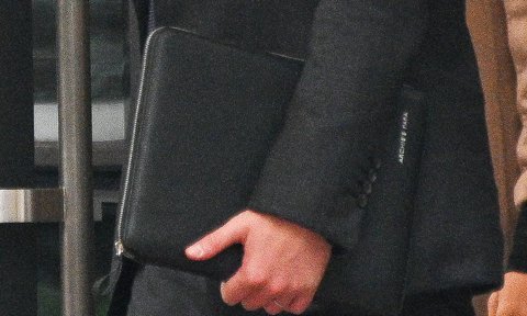 Prince Harry carried a portfolio that had ‘ARCHIE'S PAPA’ emblazoned on it while out in NYC on Sept. 23