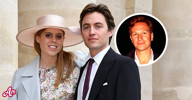 An image of Princess Beatrice and Edoardo Mapelli Mozzi featuring her ex-lover David Clark | Photo: Getty Images