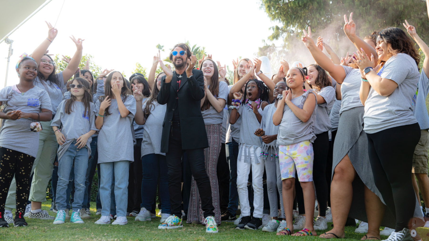 Ringo Starr Sees a Brighter Future in ‘Let’s Change the World’ Video