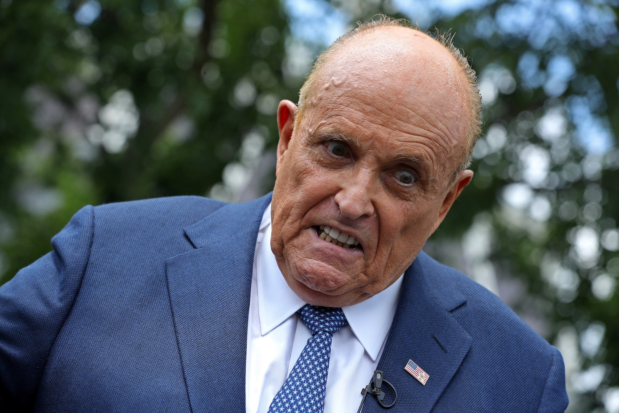 Rudy Giuliani Ex Mayor in New York City ridicules Queen and calls US military officer idiot at 9/11 event!