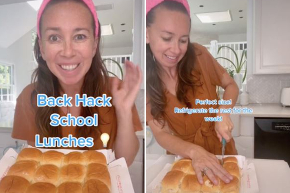 Savvy mum reveals how to make 12 sandwiches in one go for her kids’ school lunches to save time