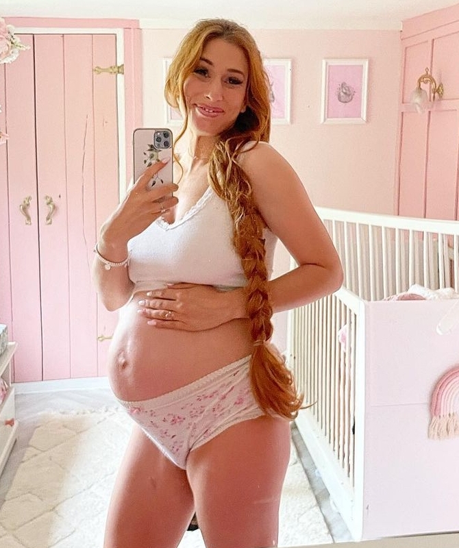 Stacey Solomon’s disappearance from social media has sparked rumours that she has given birth.