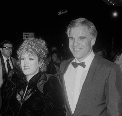 Bernadette Peters with Steve Martin attending a formas event. | Source: Getty Images