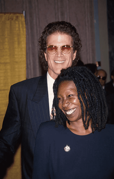 Whoopi Goldberg and Ted Danson at Friars Club Roasts, circa 1993 in New York City. | Source: Getty Images