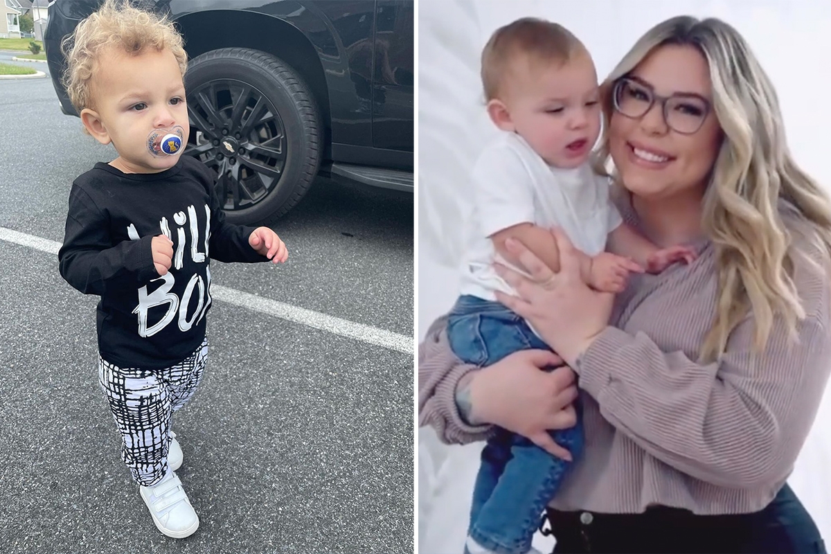 Teen Mom Kailyn Lowry’s fans think her son Creed, 1, is her ‘twin’ in sweet photo of the toddler walking