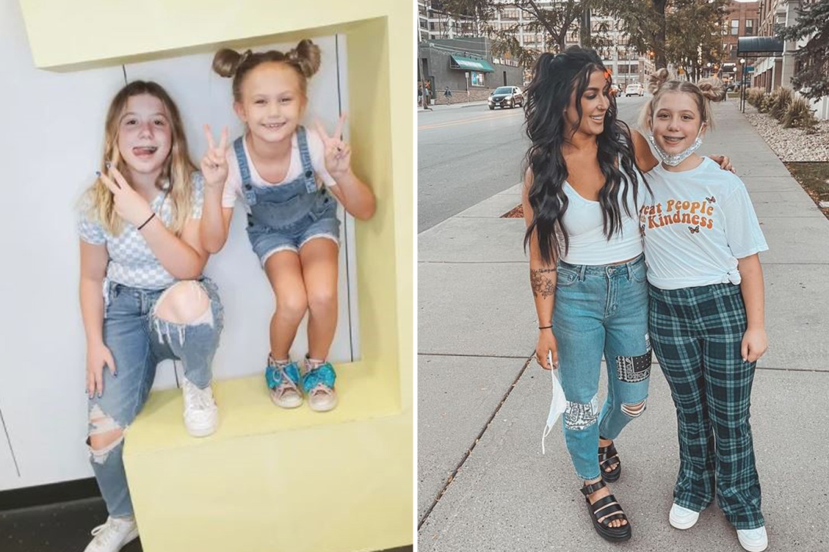Teen Mom star Chelsea Houska reunites with Adam Lind’s ex Taylor for sisters Aubree and Paislee’s play date