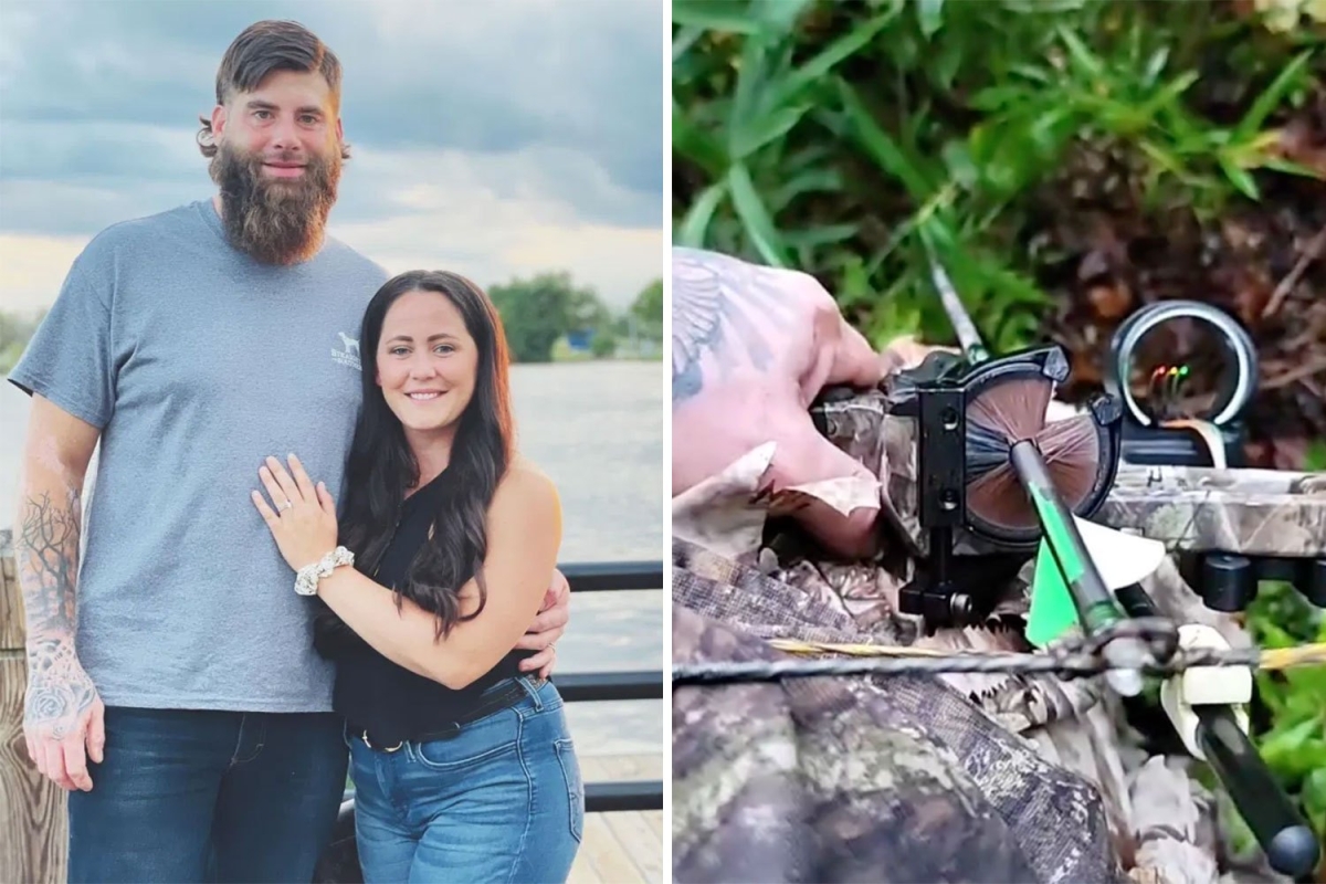 Teen Mom’s David Eason threatens to use fans for ‘target practice’ with his crossbow after row over family dog shooting