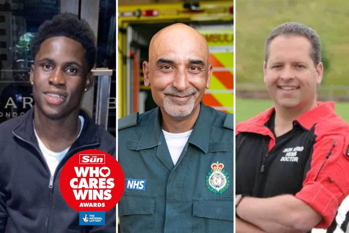 The heroes who ran towards danger to save the lives of strangers up for Who Cares Wins award