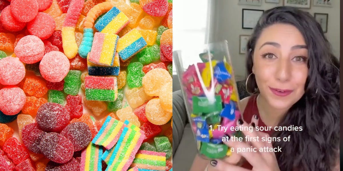 Therapist Explains How Sour Candy May Help Calm Your Next Panic Attack