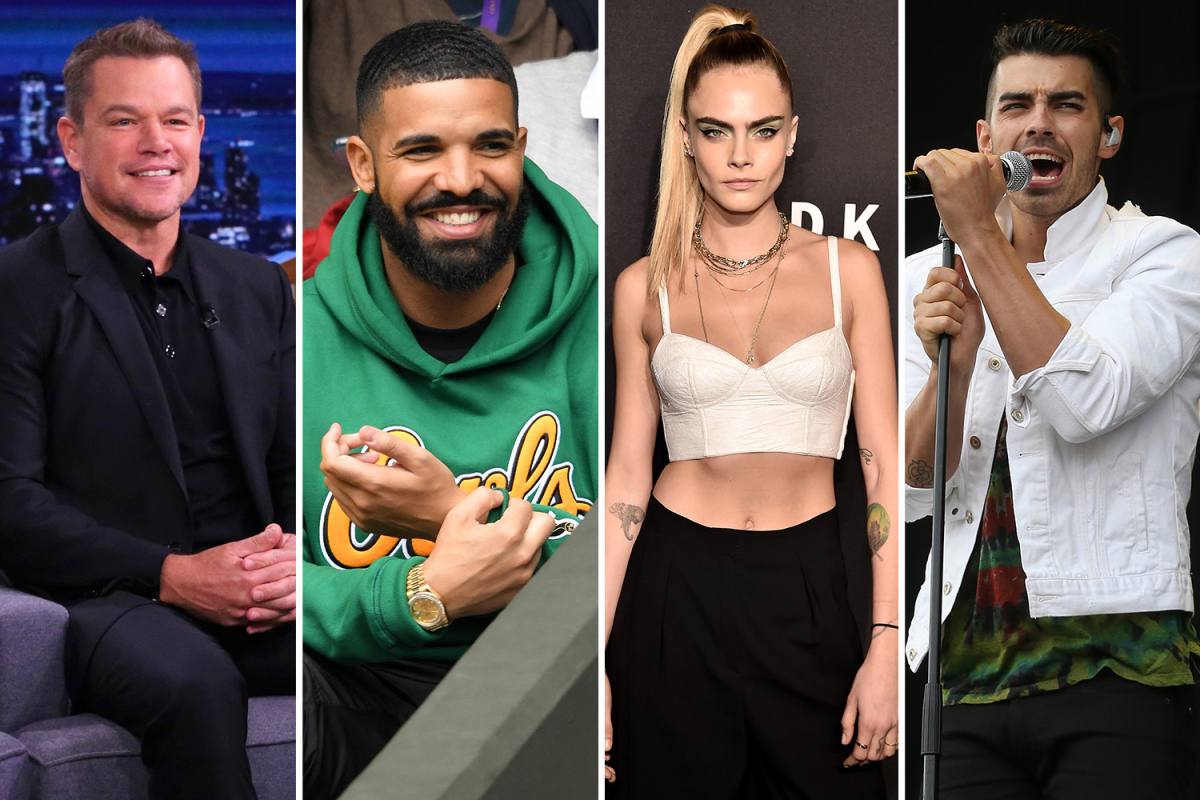 Top celebs with SECRET Instagram accounts – including Matt Damon, Cara Delevigne and Drake