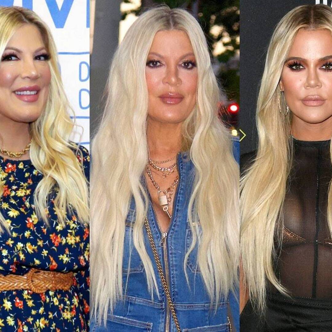 Khloe Kardashian and Tori Spelling Twins Separated At Birth? See photos