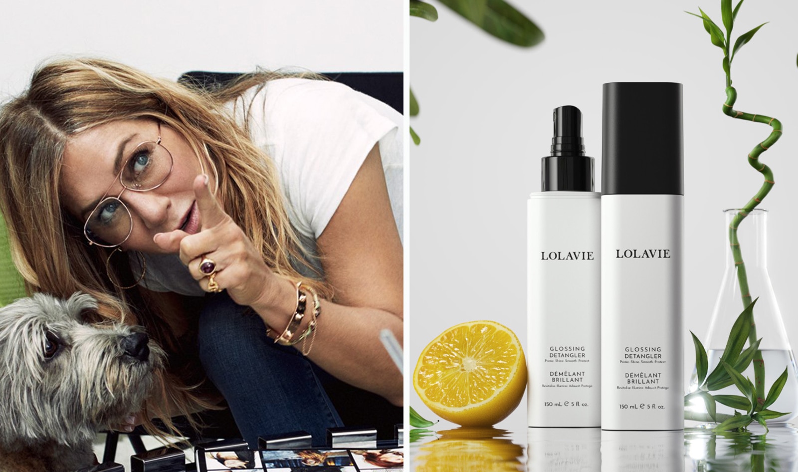 Jennifer Aniston's Glossing Detangler Took About 5 Years To Develop and Her Customers are Ecstatic about it
