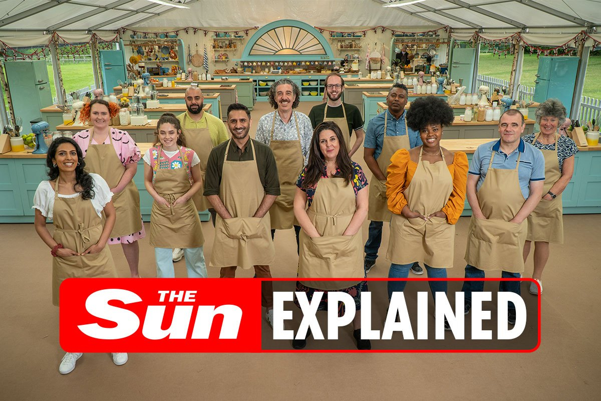 Last night’s Great British Bake Off saw who?