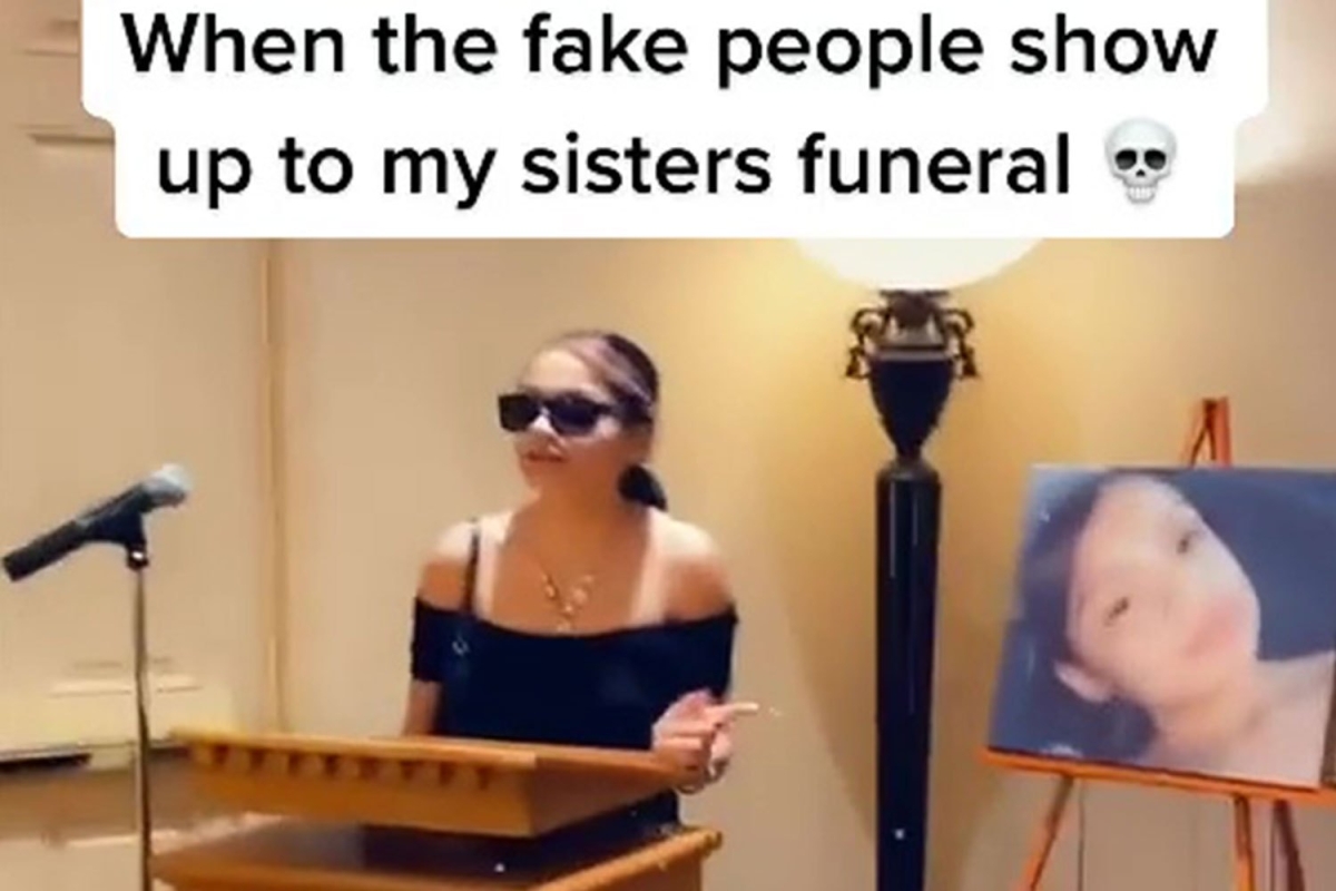 Woman calls out ‘fake b****’ at her sister’s funeral & insists ‘she didn’t even like you’ after demanding mourner leaves