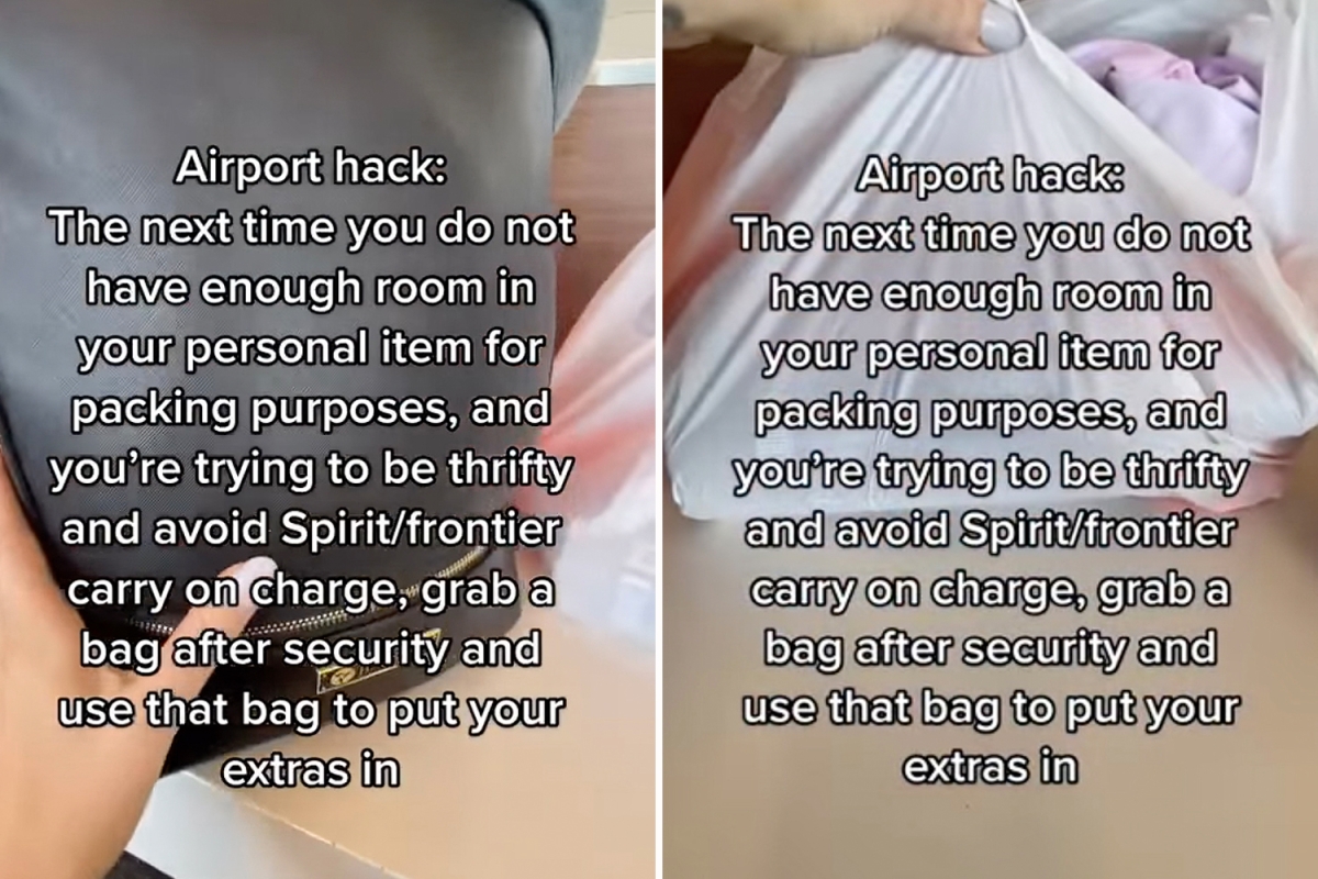 Woman reveals how you can sneak more items in your carry-on without paying extra fees to airlines