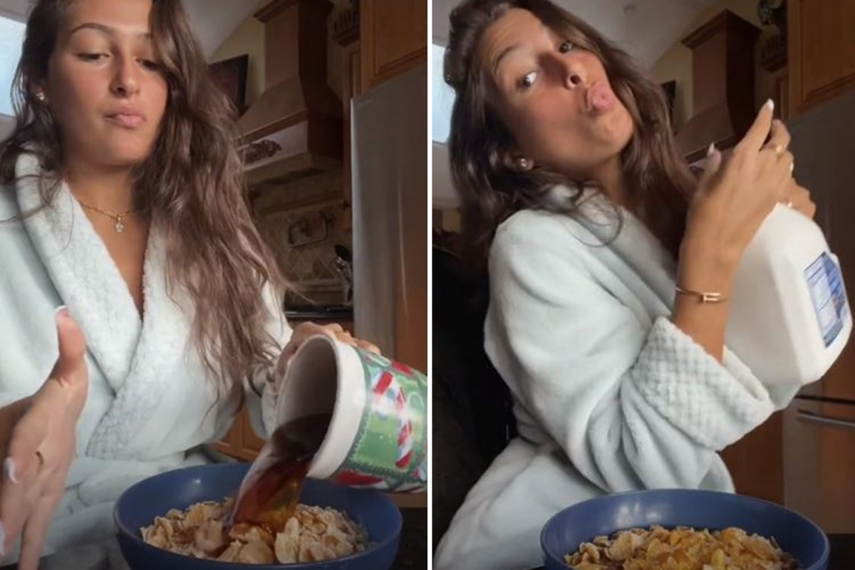 Woman reveals she puts coffee in her cereal and people are torn as to whether it is genius or disgusting