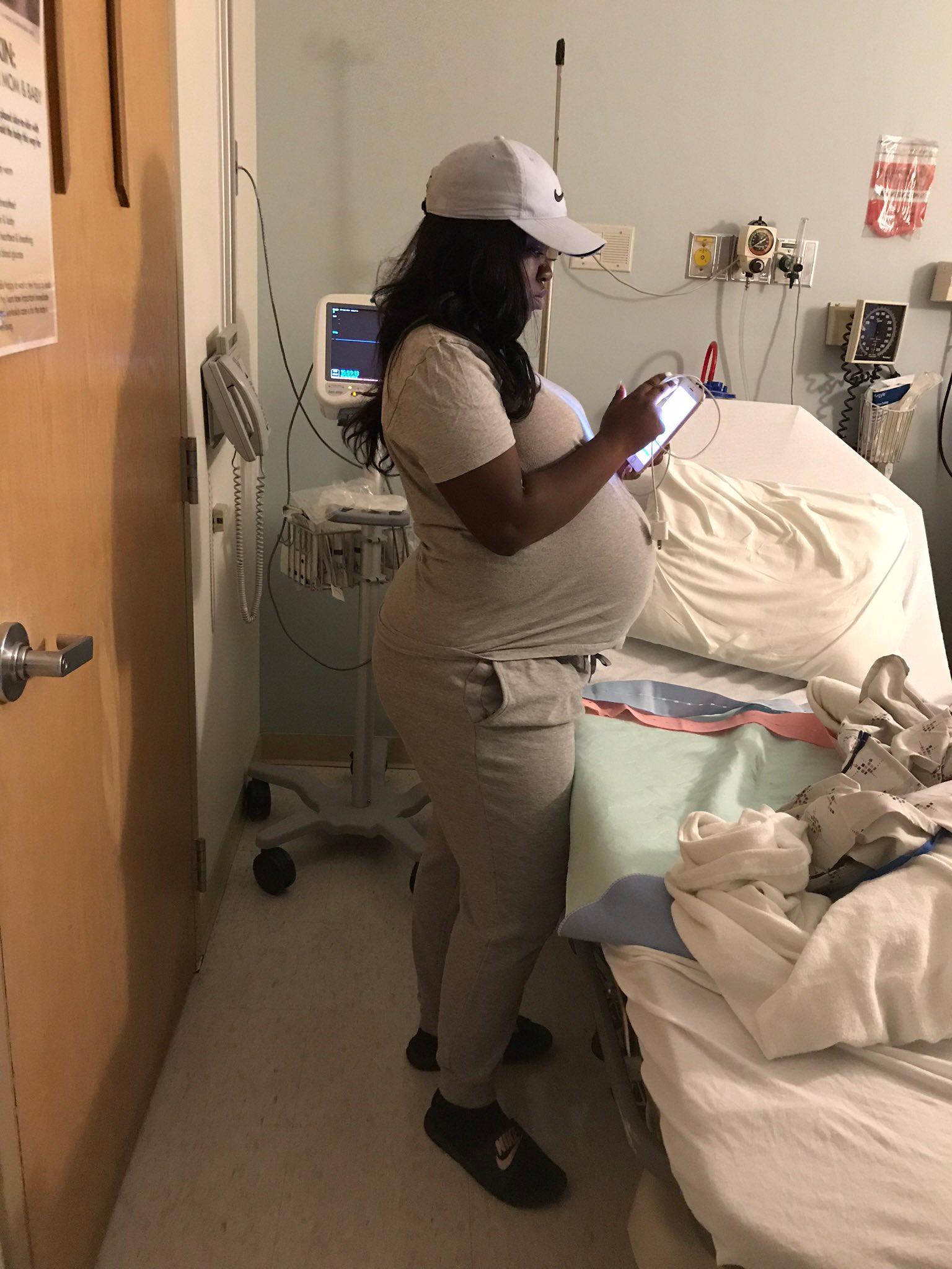 Kayla J pregnant with first baby