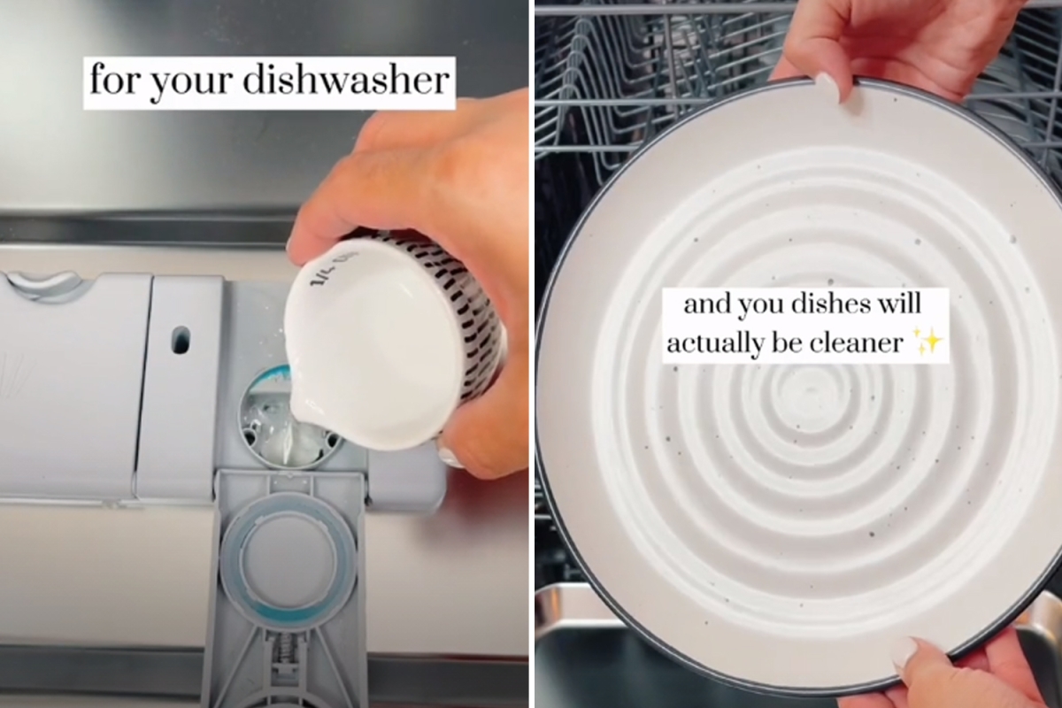 You’ve been using your dishwasher wrong this whole time – you just need this one kitchen staple as a rinse aid
