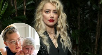 Amber Heard Shares Snap Of Herself Holding Baby!