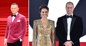 The Duke and Duchess of Cambridge Attend The World Premiere Of James Bond Movie “No Time To Die”
