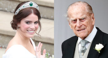 Princess Eugenie reveals Prince Philip met his great-grandson and their son is named after him.