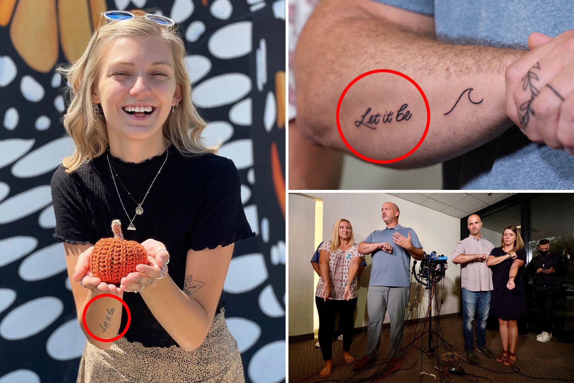 “Let It Be” – In Honor Of Gabby The Petito Family Gets Matching Tattoos