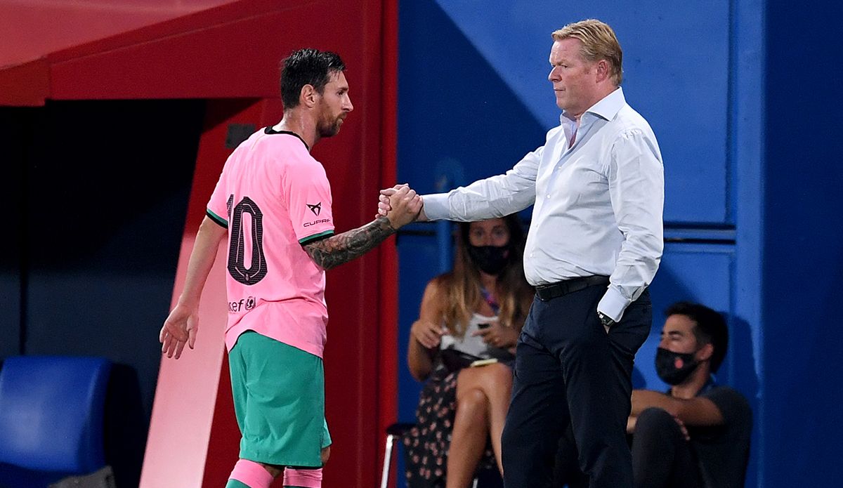 Ronald Koeman Aims Shots At Barcelona Claiming Lionel Messi Disguised Everything All This While