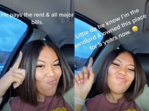 Woman Confesses That She's Secretly Her Boyfriend's Landlord!!