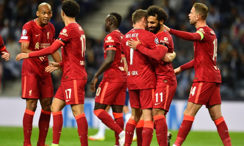 Liverpool's Champions League Win Against Porto Creates New Record As Red Ran Riot