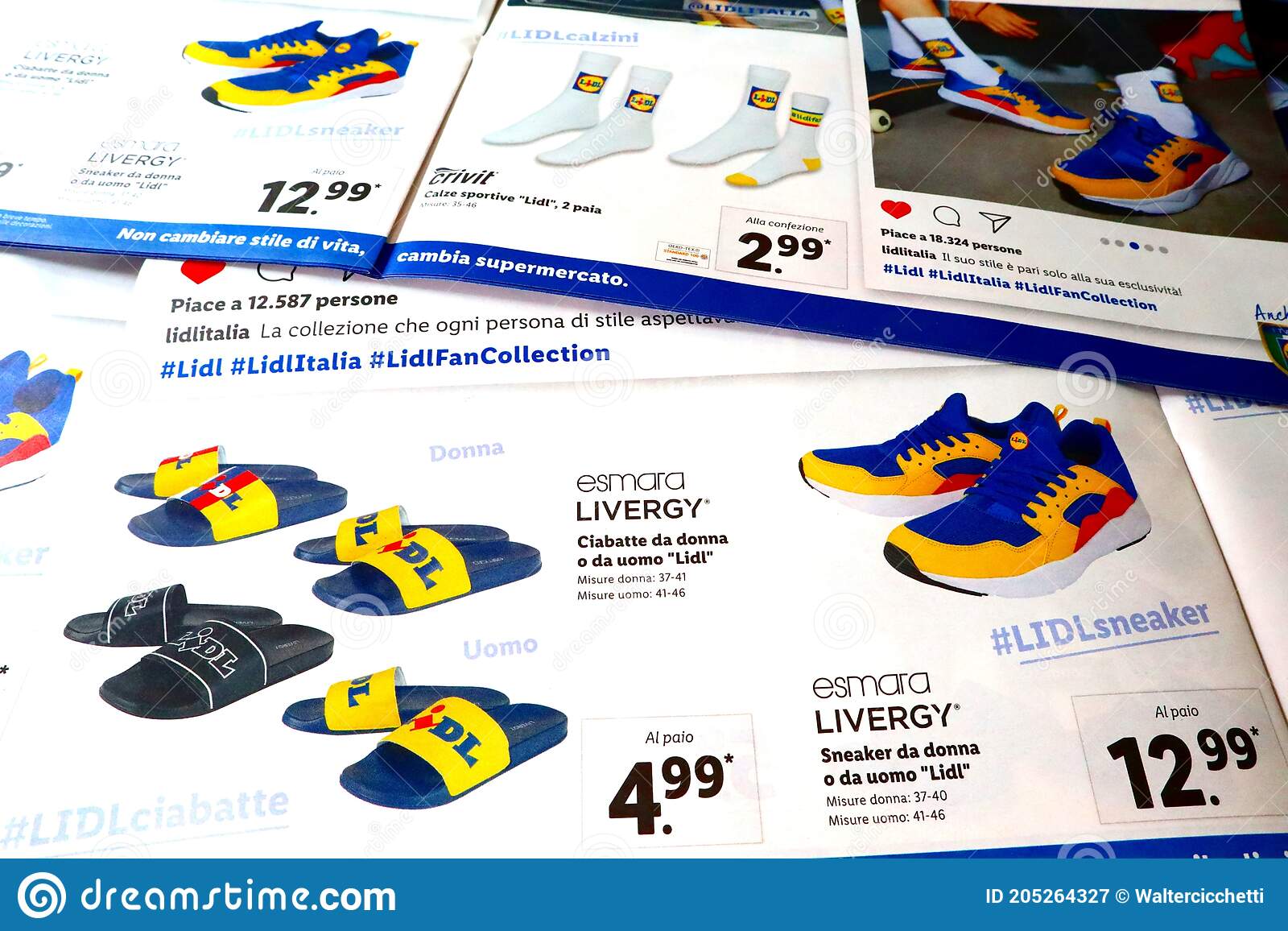 UK shops Lidl merchandise will arrive next Week Including Branded Trainers And Bags!