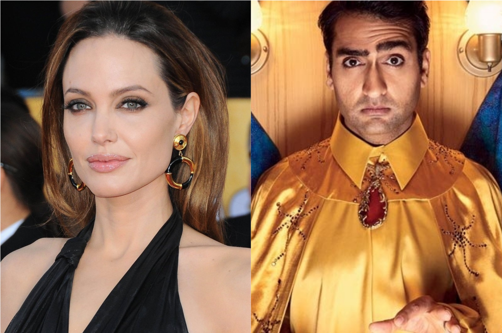 Kumail Nanjiani Shares His Expression Of Eternals Co-Star Angelina Jolie