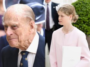 Lady Louise makes her public speaking debut in honour of her beloved Grandfather Prince Philip