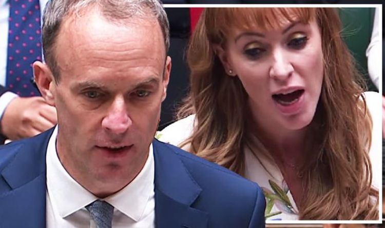 Angela Rayner Tells Dominic Raab To 'Get Back To His Sun Lounger'
