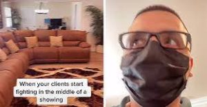 Realtor Films As His Clients Starts Quarrelling In Middle The House Tour!!
