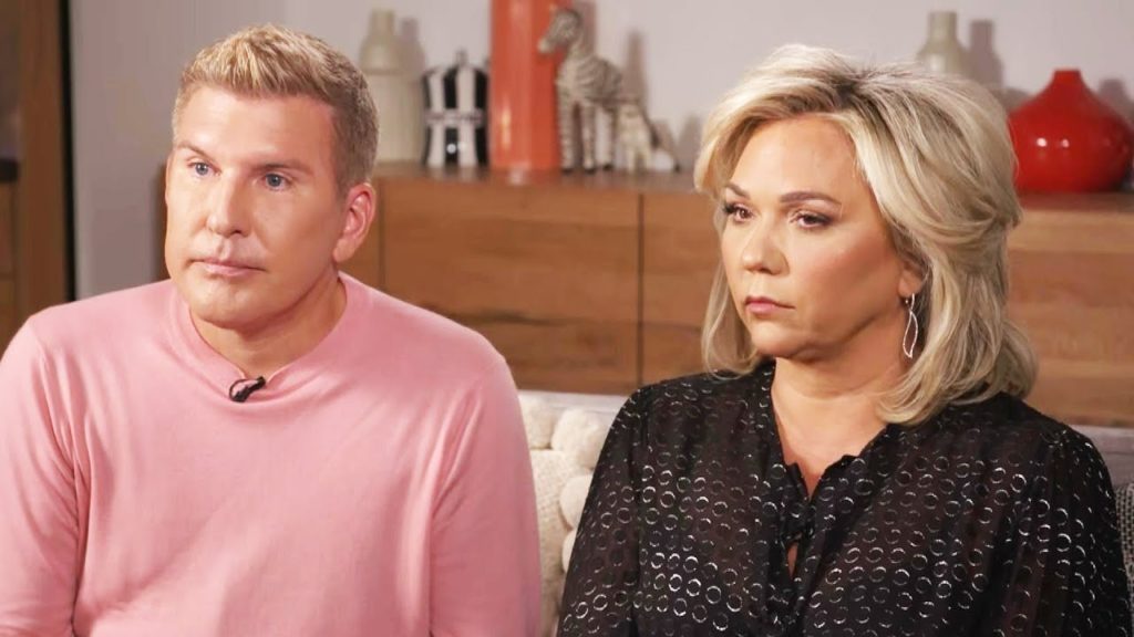 Julie's sexy banter is silenced by Todd Chrisley, who claims she is not drunk.