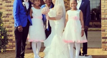 At His Own Wedding Groom Surprises Everyone by Delivering Vows On Adopting His Two Young Stepdaughters.